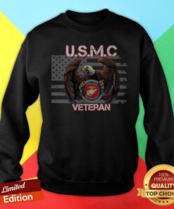 Nice United States Marine Corps USMC Veteran Sweatshirt