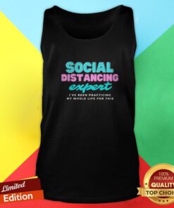 Official Social Distancing Expert Tank Top