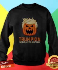 Official Trumpkin Make Halloween Great Again Sweatshirt