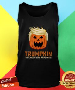 Official Trumpkin Make Halloween Great Again Tank Top