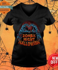 Official Zombie Hands Halloween V-neck