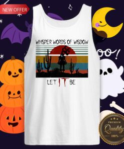 Pennywise Whisper Words Of Wisdow Let IT Be Tank Top