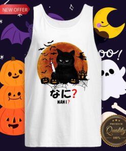 Pretty Nani Cat Killer Moon Halloween Tank Top