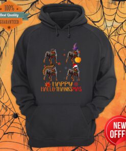 Pretty Rottweiler Happy Hallothanksmas Hoodie