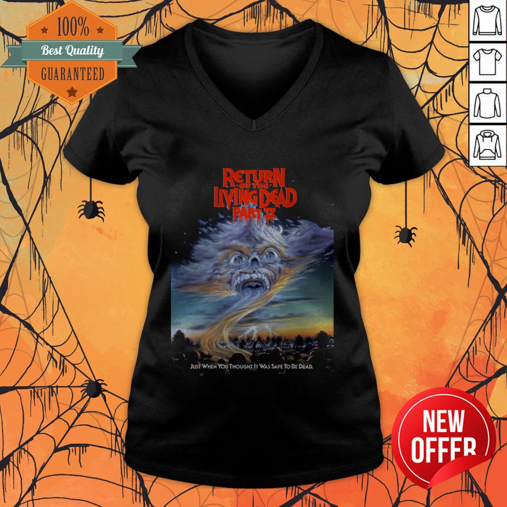 Return of the Living Dead Part II Day Dead V-neck