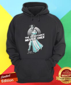 Ruth Bader Ginsburg The Resistance Never Dies Hoodie