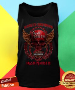 Skull Motor Harley Davidson Cycles Iron Maiden Tank Top