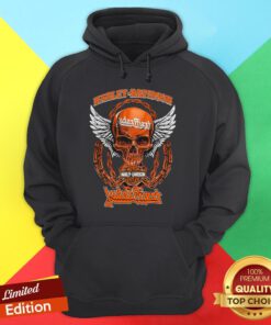 Skull Motor Harley Davidson Cycles Judas Priest Hoodie