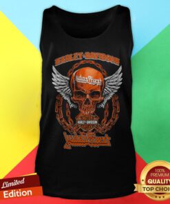 Skull Motor Harley Davidson Cycles Judas Priest Tank Top