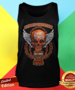 Skull Motor Harley Davidson Cycles Lynyrd Skynyrd Tank Top