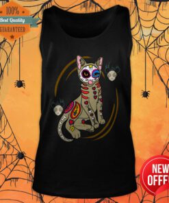 Sugar Skull Odin Day Of The Dead Dia De Los Muertos Tank Top