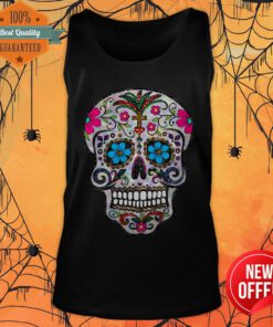 Sugar Skulls Dia De Muertos Day Of The Dead Tank Top