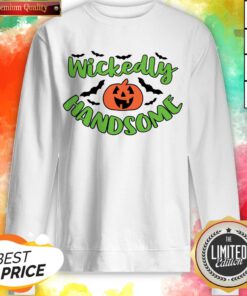 Wickedly Handsome Pumpkin Halloween Day 2020 Sweatshirt
