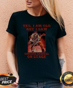 Yes I Am Old But I Saw Dimebag Darrell On Stage V-neck
