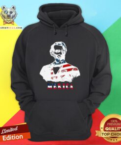 Abraham Lincoln 4th Of July American USA Flag Hoodie - Design By Teeshirtbear.com