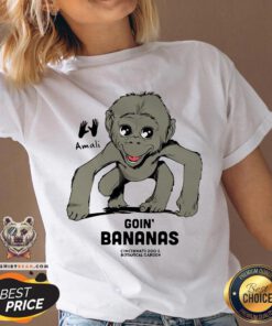 Amali Goin’ Bananas Cincinnati Zoo And Botanical Garden V-neck