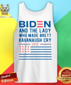 Biden And The Lady Who Made Brett Kavanaugh Cry 2020 Tank Top - Design By Teeshirtbear.com
