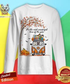 Car Peanuts It’s The Most Wonderful Time Of The Year Sweatshirt