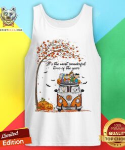 Car Peanuts It’s The Most Wonderful Time Of The Year Tank Top