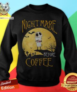 Cute Nightmare Before Dunkin Donuts Halloween Sweatshirt - Design By Teeshirtbear.com