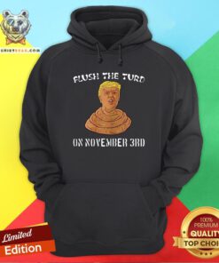 Flush The Turd On November 3rd Anti President Trump Poo 2020 Hoodie - Design By Teeshirtbear.com