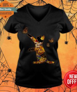 Funny Cat Halloween Costumes V-neck