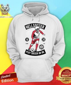 Halloween Skeleton Soccer Dance Dabbing Costume Kids Girls Hoodie - Design By Teeshirtbear.com