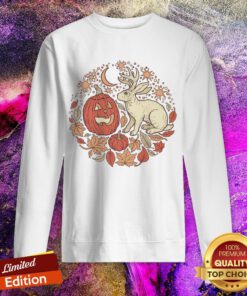 Happy Halloween Friends Autumn Palette Sweatshirt
