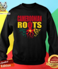 Hot Flagcastle Cameroonian Roots Kamerunische Flagge Sweatshirt - Design By Teeshirtbear.com