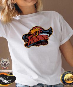 Nice Albany Firebirds Arena Football V-neck - Design By Teeshirtbear.com