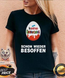 Nice Keine Überraschung Schon Wieder Besoffen V-neck - Design By Teeshirtbear.com
