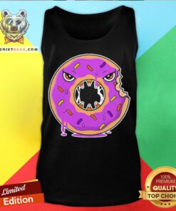 Nice Scary Donut Costume Happy Halloween Tank Top - Design By Teeshirtbear.com