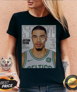 Nice Slam Jayson Tatum Basketball V-neck - Design By Teeshirtbear.com