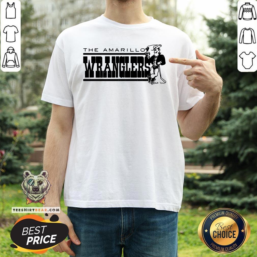 Official Amarillo Wranglers Hockey Shirt - Design By Teeshirtbear.com