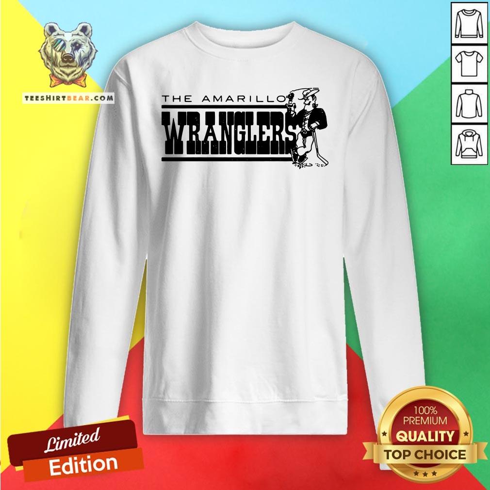 Official Amarillo Wranglers Hockey Sweatshirt - Design By Teeshirtbear.com Official Amarillo Wranglers Hockey Sweatshirt - Design By Teeshirtbear.com