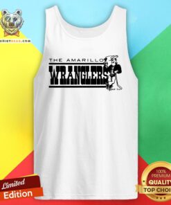 Official Amarillo Wranglers Hockey Tank Top - Design By Teeshirtbear.com