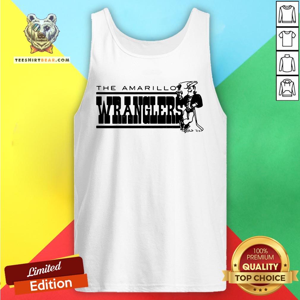 Official Amarillo Wranglers Hockey Tank Top - Design By Teeshirtbear.com Official Amarillo Wranglers Hockey Tank Top - Design By Teeshirtbear.com