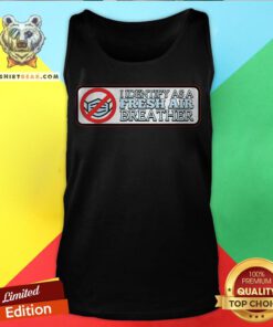 Official I Identify As A Fresh Air Breather For Anti-Mask Face Mask Tank Top - Design By Teeshirtbear.com