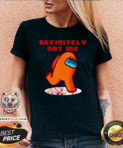 Official Impostor Among Us Game Sus V-neck - Design By Teeshirtbear.com