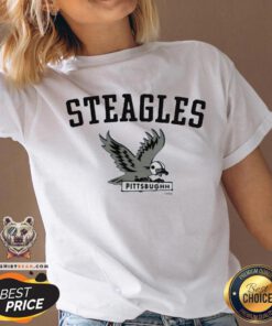 Official Steagles Pittsburgh V-neck - Design By Teeshirtbear.com