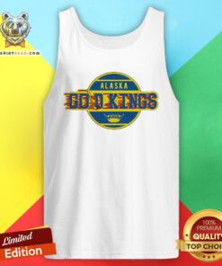 Original Alaska Gold Kings Hockey Tank Top - Design By Teeshirtbear.com