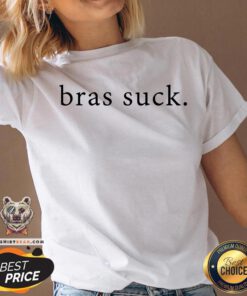 Original Bras Suck V-neck - Design By Teeshirtbear.com