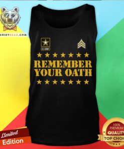 Original Remember Your Oath Tank Top - Design By Teeshirtbear.com