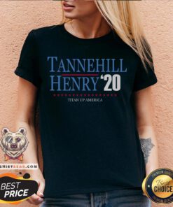 Original Tennessee Titans Fan Tannehill Henry 2020 V-neck - Design By Teeshirtbear.com