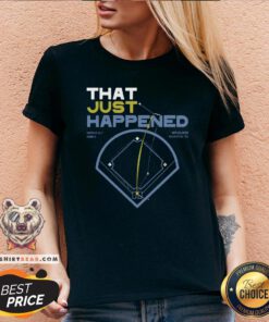 Original That Just Happened Tampa V-neck - Design By Teeshirtbear.com