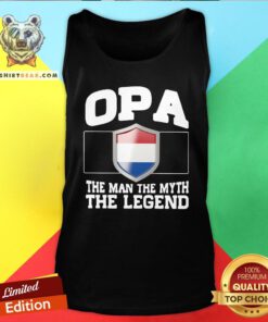 Perfect OPA The Man The Myth The Legend Tank Top - Design By Teeshirtbear.com