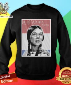 Premium Lie-A-Watha Elizabeth Warren 2020 Sweatshirt - Design By Teeshirtbear.com