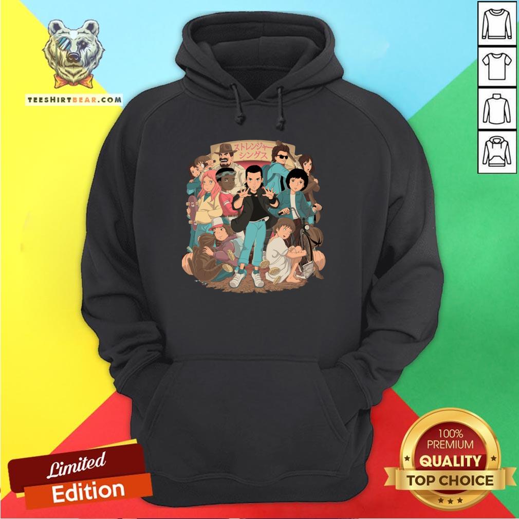 Premium Stranger Anime 2 Hoodie - Design By Teeshirtbear.com Premium Stranger Anime 2 Hoodie - Design By Teeshirtbear.com