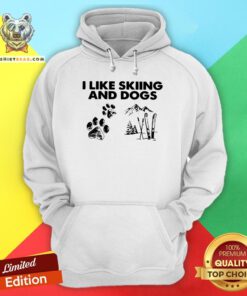 Pretty I Like Skilling And Dogs Hoodie - Design By Teeshirtbear.com
