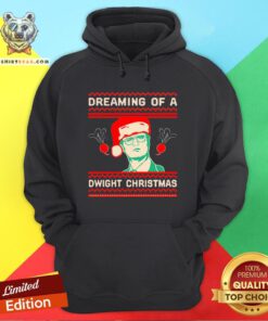 The Office TV Series Dreaming Of A Dwight Christmas Hoodie - Design By Teeshirtbear.com